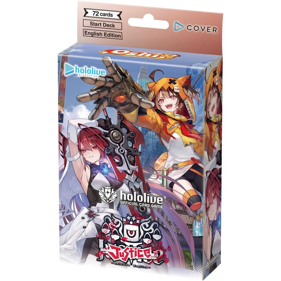 Hololive Official Card Game - Start Deck - Oshi Justice - English